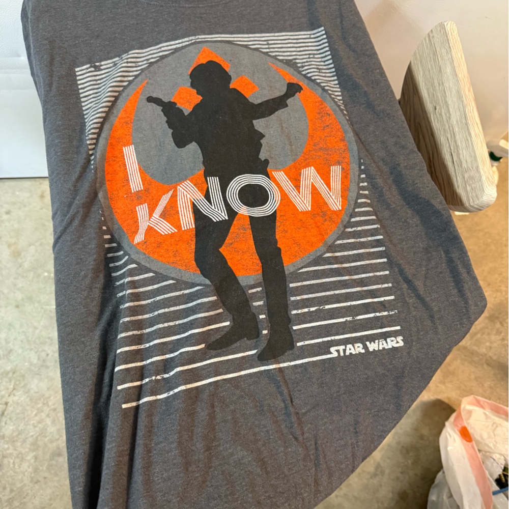Disney Star Wars “I Know” T-Shirt XL